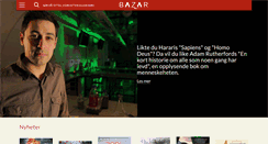 Desktop Screenshot of bazarforlag.no